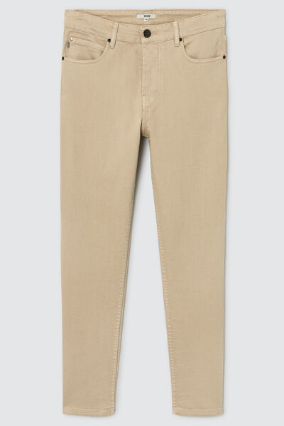 Jean straight de couleur