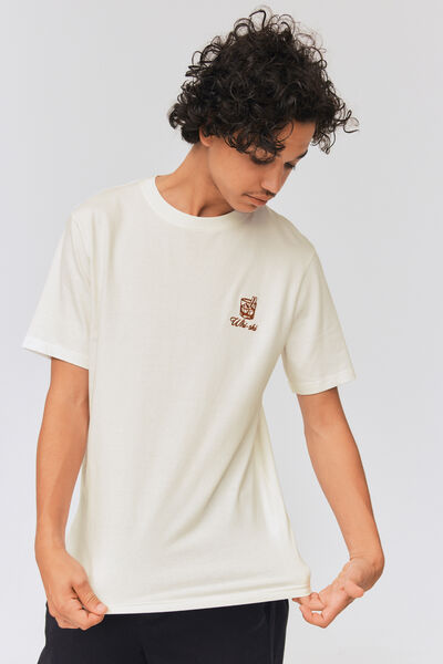 T-shirt brodé humour ski