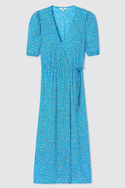 Robe longue imprimée