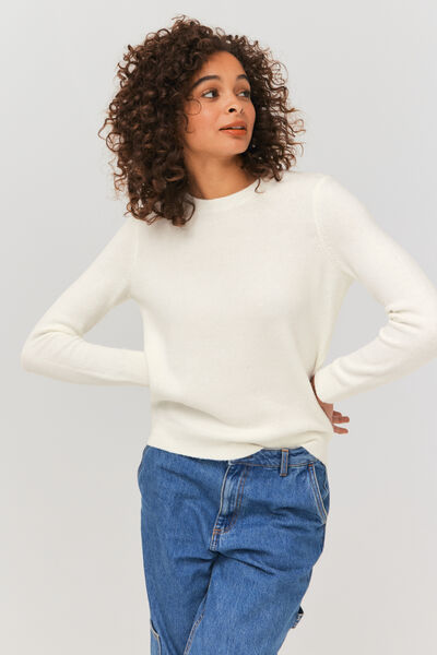 Pull col rond uni