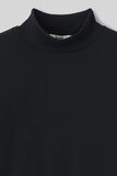 T-shirt col montant uni