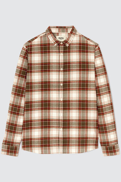 Chemise flanelle à carreaux