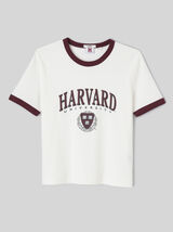 T-shirt imprim&eacute; licence Harvard