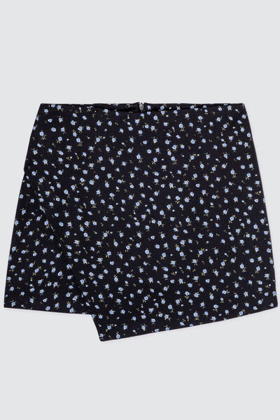 Jupe short imprimée