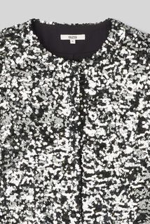 Veste courte sequins
