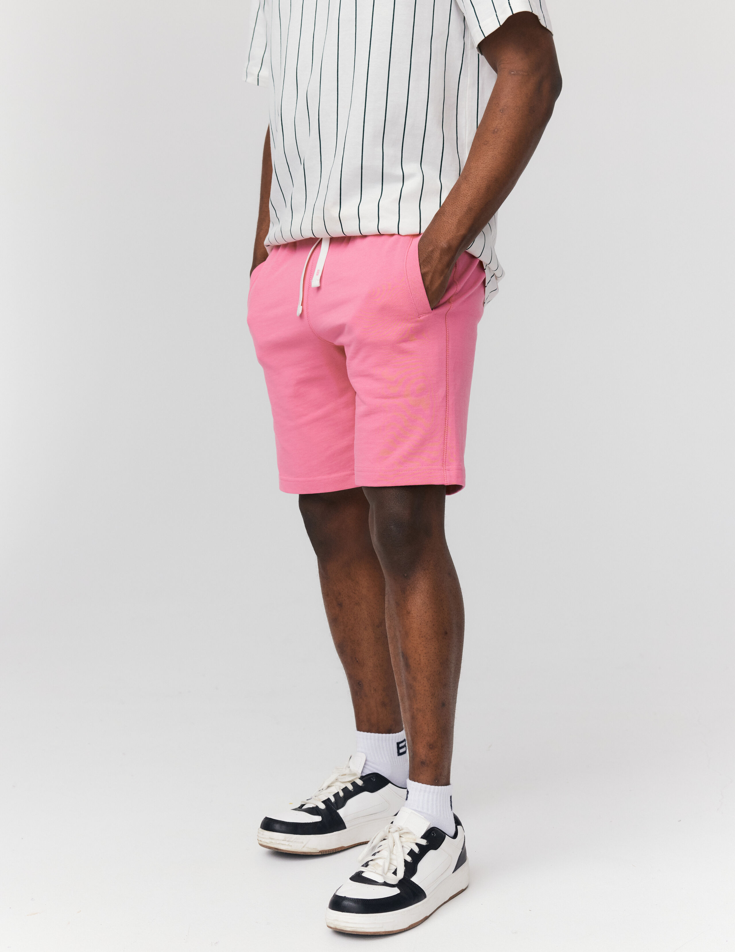 Short homme rose online