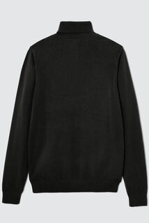Pull col roulé