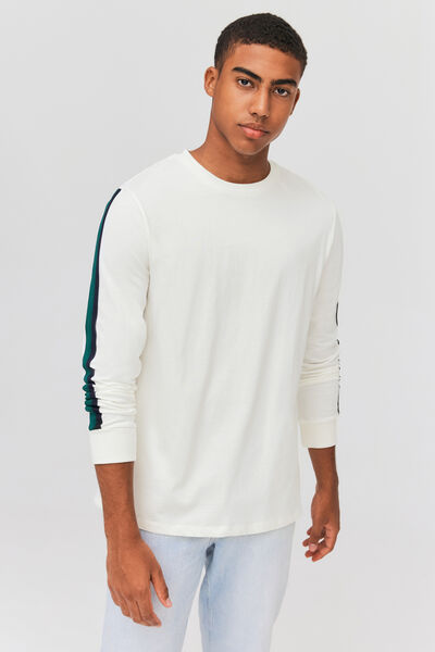 T-shirt manches longues bandes