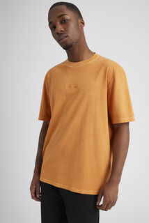 T-shirt message teint en pièce