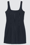 Robe rayée en flanelle