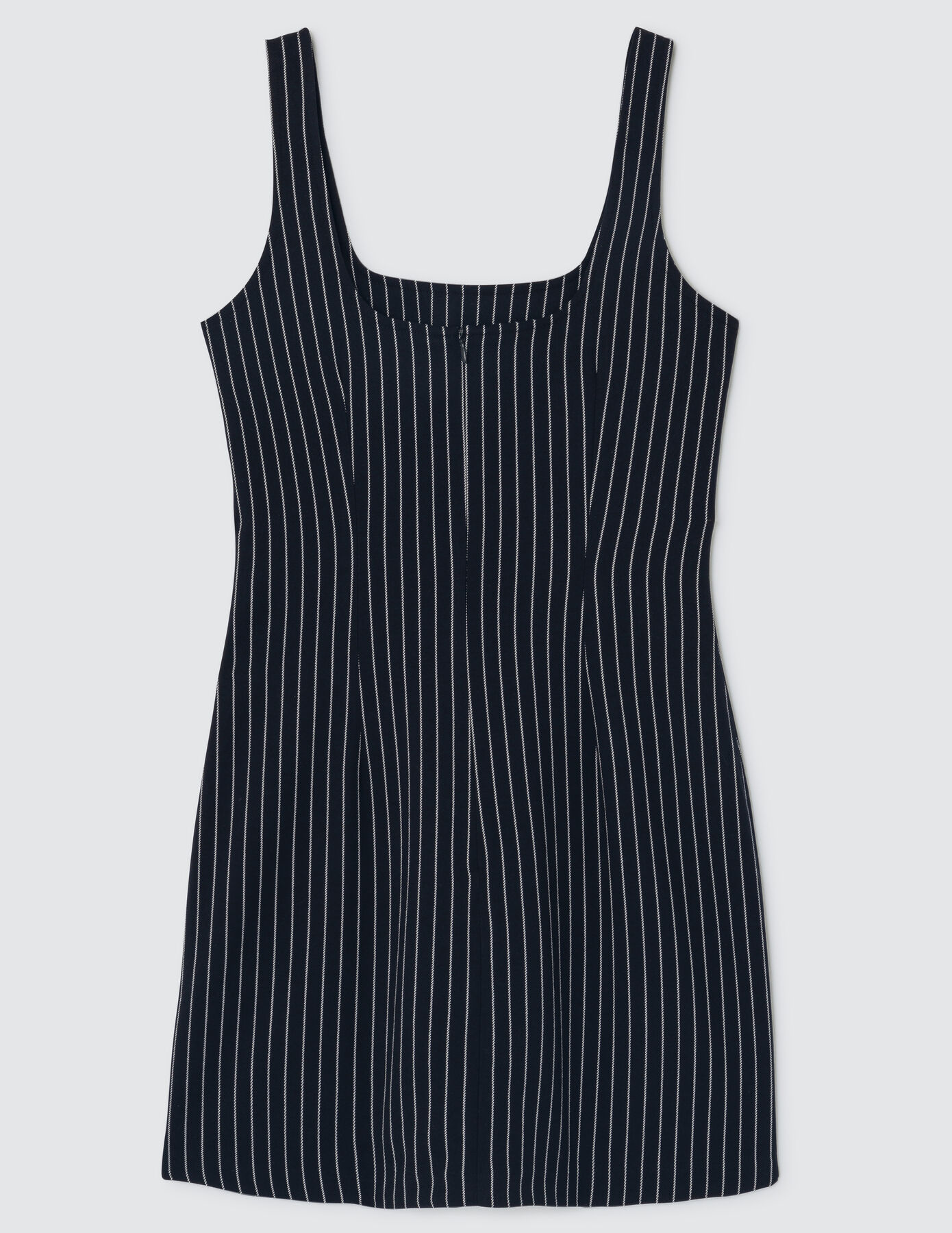 Robe rayée en flanelle