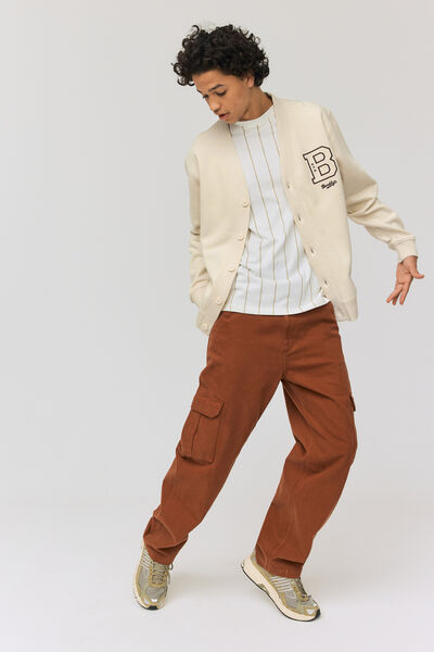 Sweat cardigan