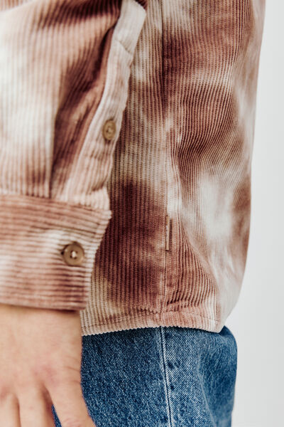 Surchemise velours Tie & Dye