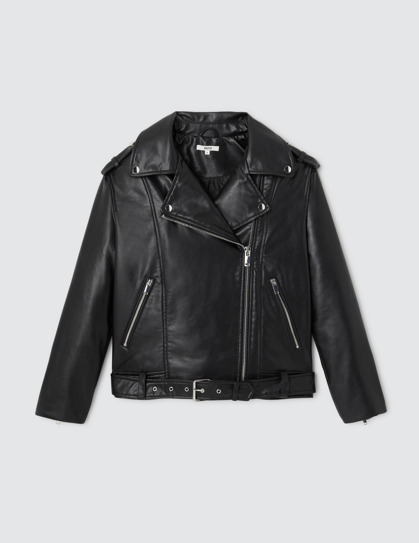 Blouson en tissu enduit
