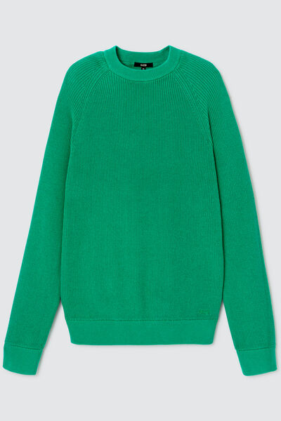 Pull raglan coton uni