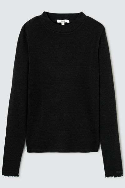 T-shirt manches longues uni