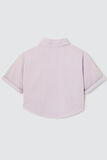 Veste coton manches courtes