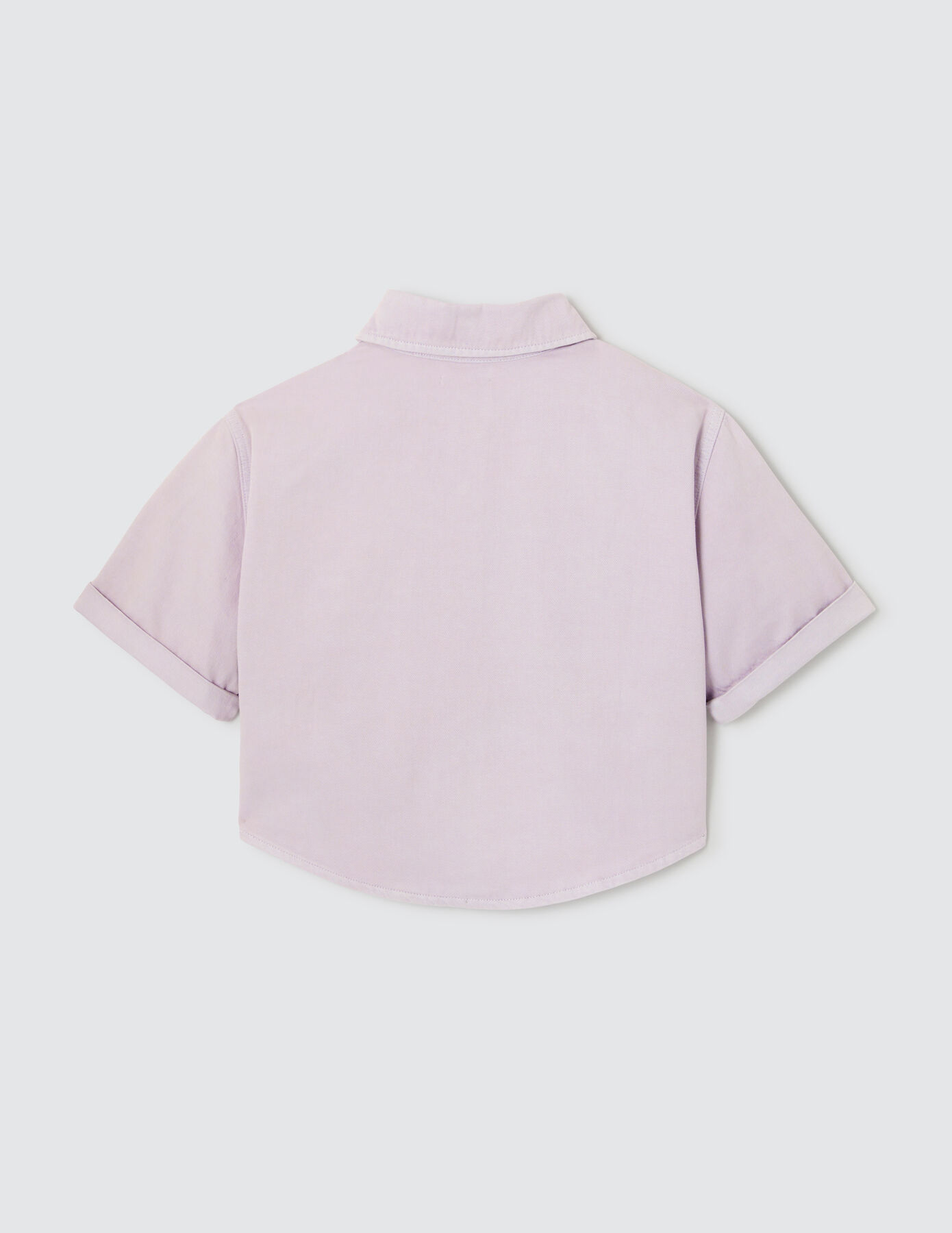 Veste coton manches courtes