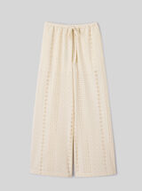 Pantalon broderie anglaise