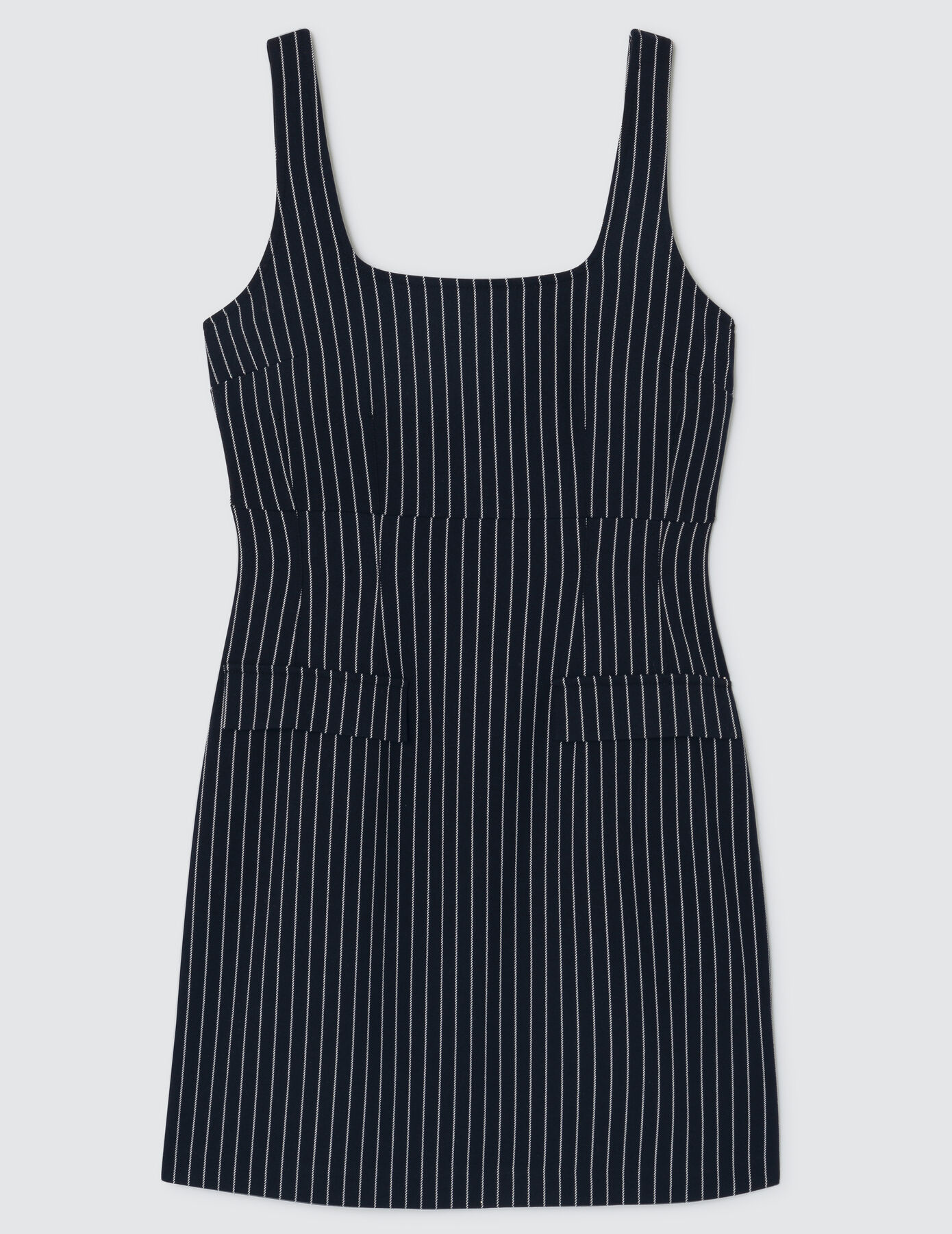 Robe rayée en flanelle