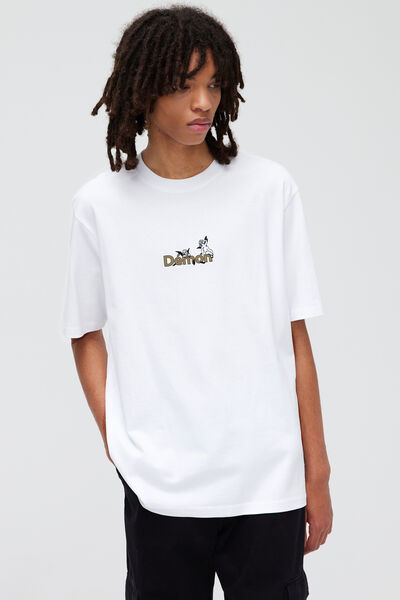 T-shirt imprimé démon