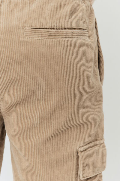 Pantalon cargo velours