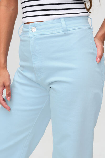 Jean wide leg court