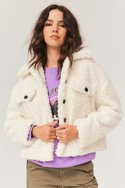 Blouson sherpa