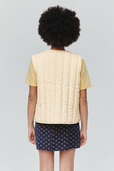 Veste sans manches rembourrage recyclé