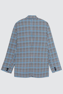 Blazer à carreaux