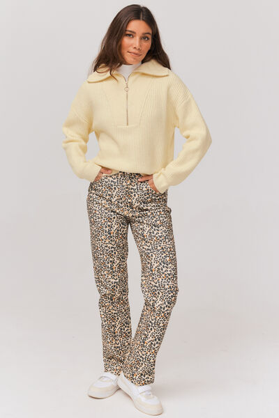 Pull col camionneur uni