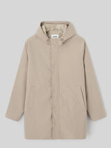 Parka l&eacute;g&egrave;re &agrave; capuche