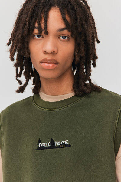 Sweatshirt sans manche