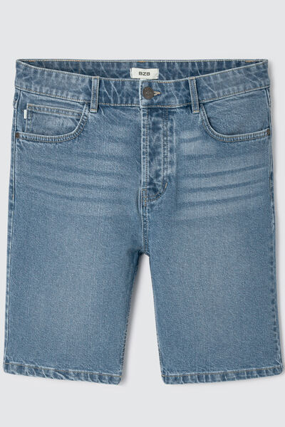 Bermuda en jean double Stone