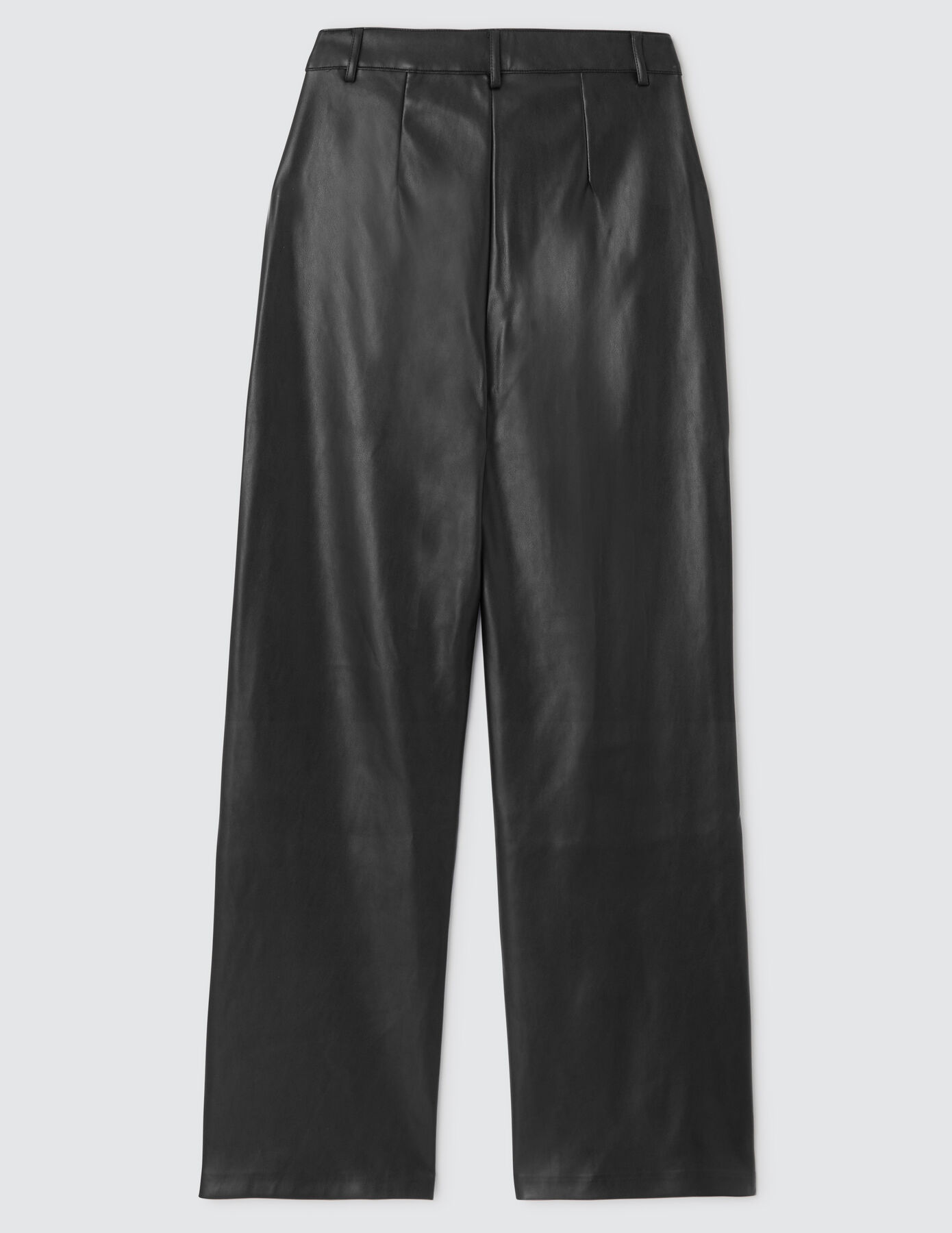 Pantalon en tissu enduit