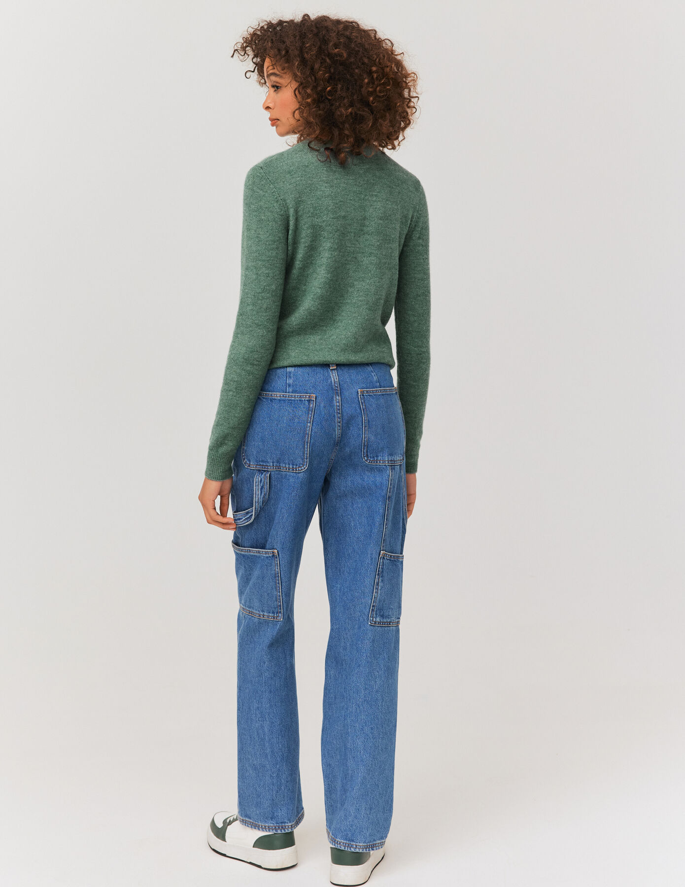 Pull col rond uni