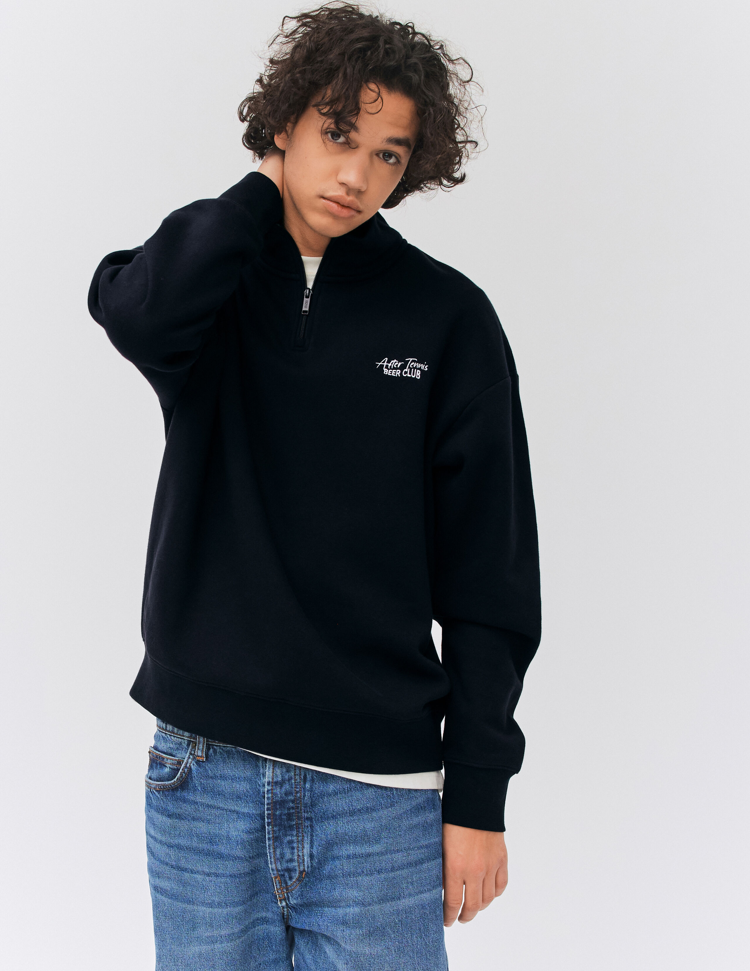 Sweat a col montant outlet