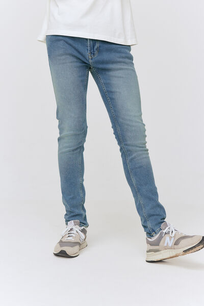 Jean slim basique stone clair