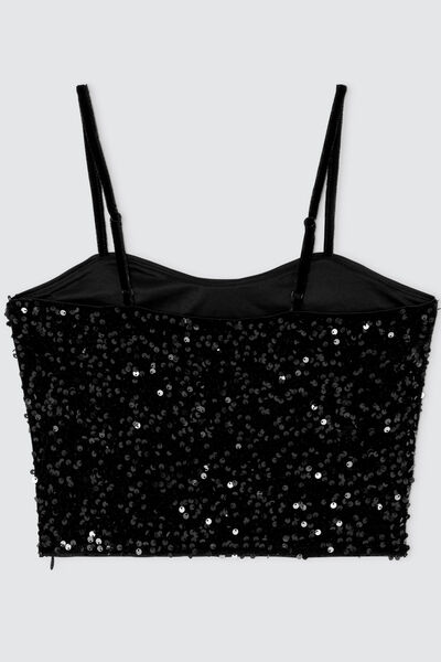 Top à sequins