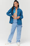 Veste coton boutonnée