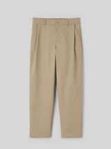 Pantalon chino &agrave; pinces
