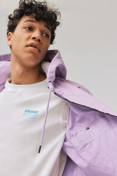 Blouson à capuche canvas