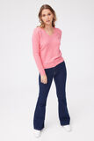 Pull basique col V