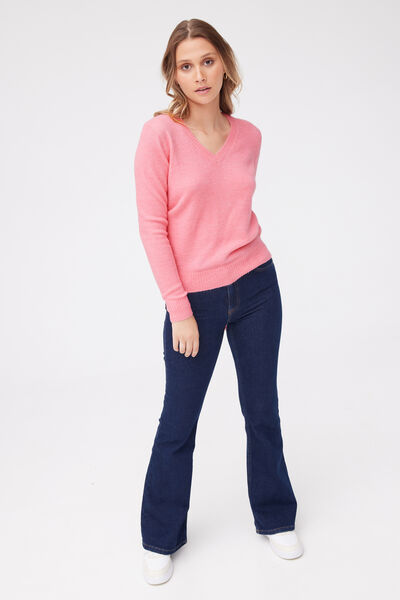 Pull basique col V
