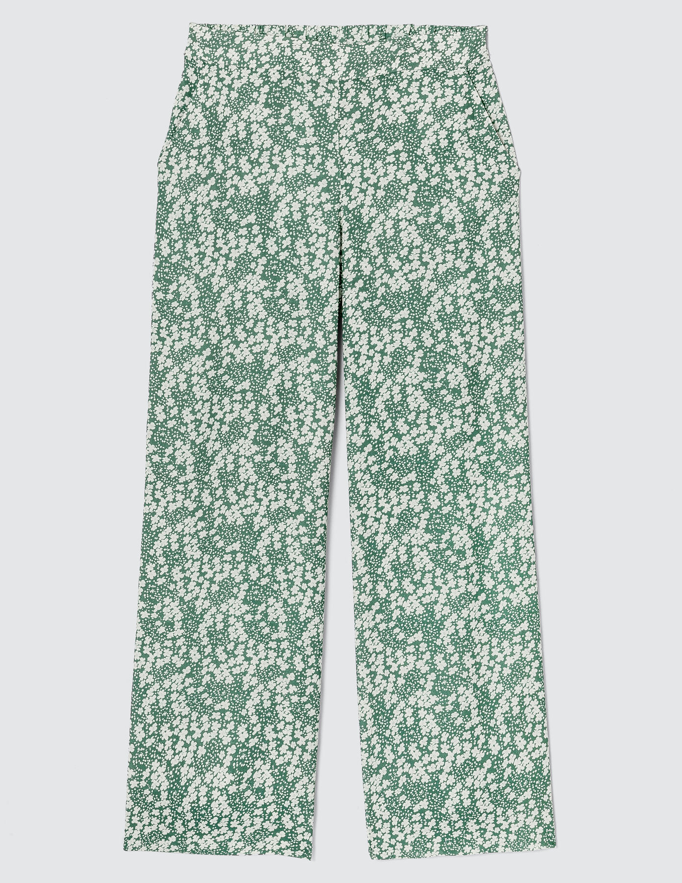 Pantalon fluide imprimé