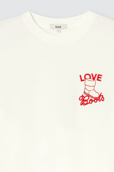 T-shirt brodé