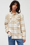 Chemise flanelle à carreaux