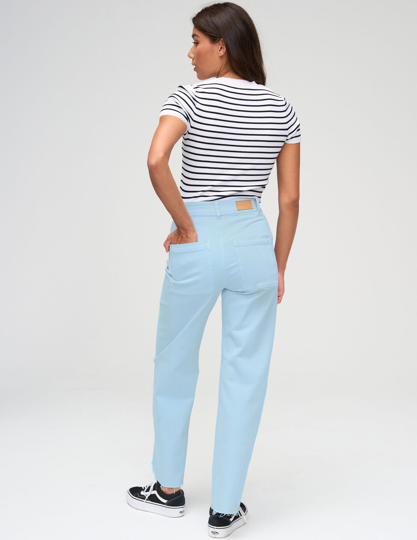 Jean wide leg court