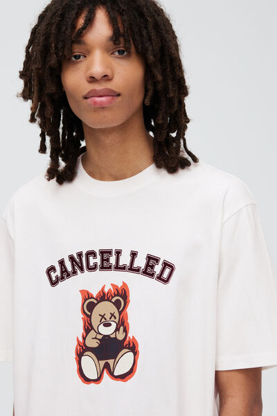 T-shirt imprim&eacute; ourson