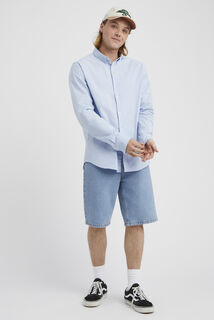 Chemise unie ajustée